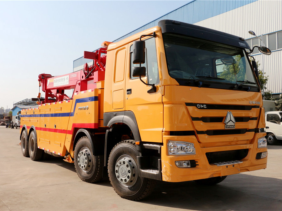 重汽豪沃前四后八CLW5311TQZZ5一托一清障車 重汽豪沃前四后八CLW5311TQZZ5一托一清障車